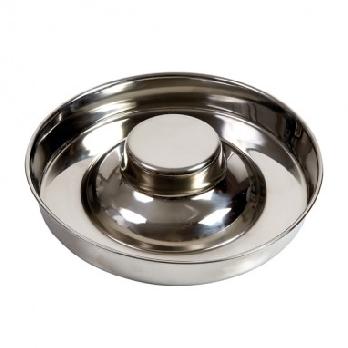 PETS FRIEND SMALL STAINLESS STEEL PUPPY FEEDER BOWL FOR DOGS 